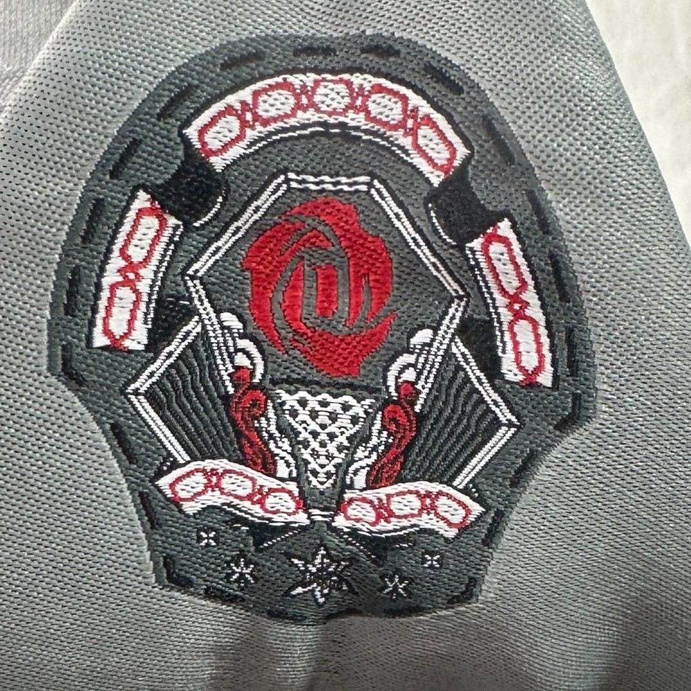 Rare 2015 D Rose 5 Boost 'Light Onix' C77900  SZ 5.5 Chicago Bulls Hi Tops - Picture 8 of 14